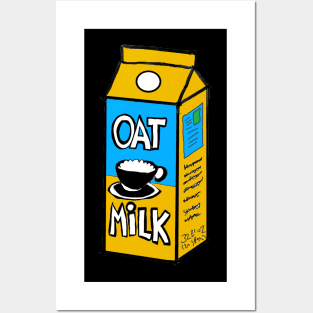 Vegan Oat Milk by LowEndGraphics Posters and Art